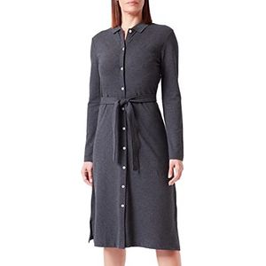 DreiMaster Maritim Dames jerseyjurk Bridgeport jurk, donkergrijs melange, XL