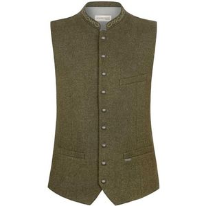 Stockerpoint Klederdrachtvest Devito, groen (laurier), 48