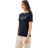 Cecil - Dames Shirt - Blauw - Burnout