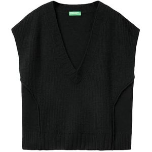 United Colors of Benetton Vest voor dames en heren, Zwart, M