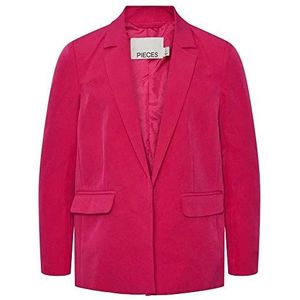 Pieces Meisje Pkbossy Ls Losse Blazer Noos Tw, Rode biet Paars, 146