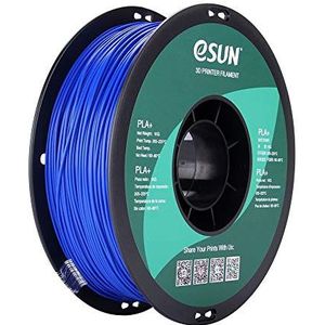 eSUN PLA PRO (PLA+) 3D Printer Filament, Dimensionale Nauwkeurigheid +/- 0.03mm, 1kg Spoel, 1.75mm, Blauw