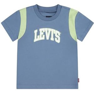 Levi's Lvb Prep Sport T-shirt, Coronet Blauw, 6 maanden