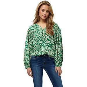 DESIRES - Blouse 'Alberte' - Crème - Dierenprint - Lange Mouw