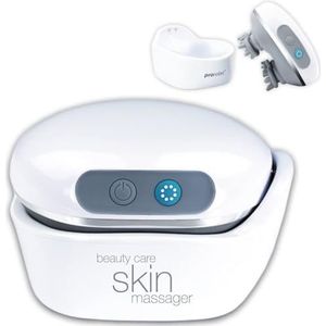 prorelax PRESTIGE BeautyCare huidmassageapparaat | 4 roterende massagekoppen | Vibratie functie | Snoerloos met oplaadbare batterij | Waterproof | Timer | Licht en compact