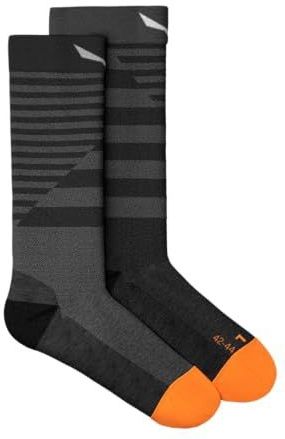 Salewa - Fanes Hybrid Stripes - Thermosokken - Geen Kleur - Merino en TENCEL™ Mengsel