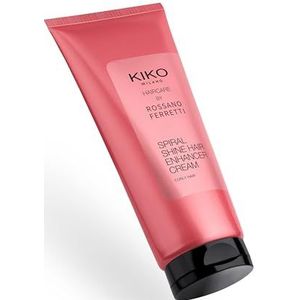 KIKO Milano Spiral Shine Hair Enhancer Cream, Haarcrème Voor Mooi Gedefinieerde Krullen, Tot Wel 72 Uur Lang