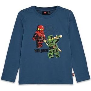 LEGO T-shirt voor kinderen, middle blue, 104