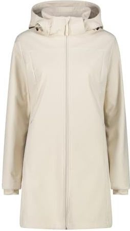 CMP - Softshell Parka - Dames - Jacquardpatroon - Clima Protect - Waterdicht