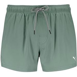 PUMA Korte Zwembroek - Groen - Stretchstof - Steekzakken