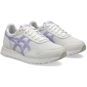 Asics Tiger Runner II Sneakers voor dames, maat 36,5 EU, Wit Violet Licht, 39 EU