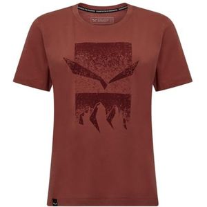 Salewa Eagle 3Cime T-shirt W, Etruscan Red, XXS