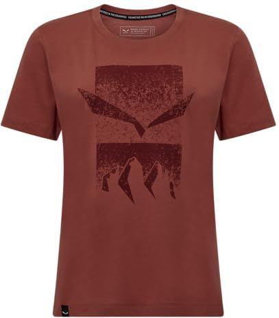 Salewa Eagle 3Cime T-shirt W, Etruscan Red, XXS
