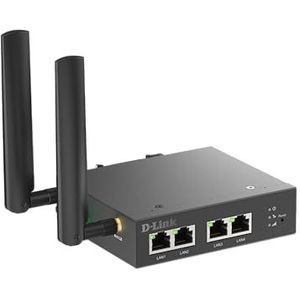 D-Link - DWM-314-T - Router - Zwart - 4G LTE - Maximaal 100 Mbit/s