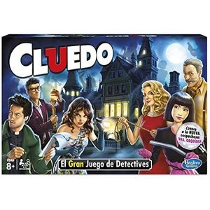 Hasbro Gaming Game - Familie Cluedo (Hasbro 38712) | Spaanse versie | Aanbevolen leeftijd: 8+ | 2-6 spelers