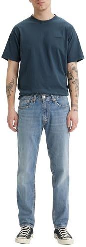 Jeans - MARK MY WORDS - Blauw - Slim Fit - Met Riemlussen