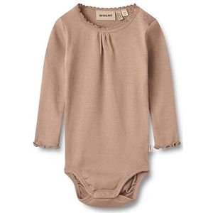 Wheat Meisjes Rib Body met lange mouwen Lotta Oeko-Tex