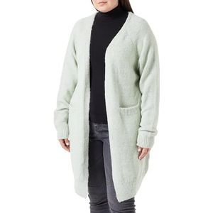 blonda Gebreid damesvest 12419588-BL01, mintmelange, XL/XXL, Mint melange, XL/XXL