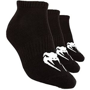 Venum Unisex Classic Footlet 3-delige set zwart/wit maat 40-42 sokken