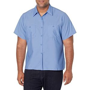 Red Kap Women's Industrial Work Shirt, Light Blue, XX-Large