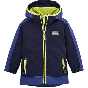 first instinct by killtec kinderen Softshelljas/outdoorjas met capuchon FIOS 60 MNS SFTSHLL JCKT, dark blue, 122-128, 41564-000