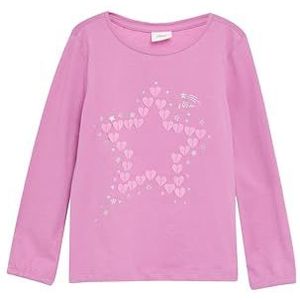 T-shirt - Glitterprint - Lange Mouwen - Junioren
