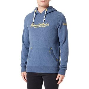 boundry heren hoodie, marineblauw, gemêleerd, S