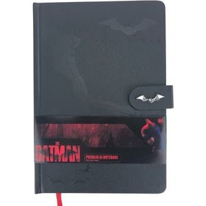 Pyramid International De Batman A5 lederen notitieboek met Batsymbol Design - Officiële Merchandise (SR73653)