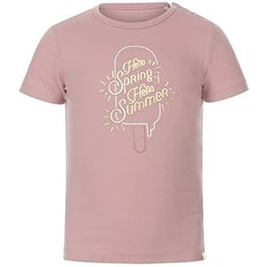 Koko Noko Roze T-shirt voor babymeisjes, stoffige roze, 80 cm