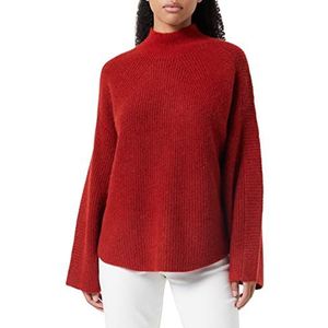 BOSS Dames Gebreide Sweater, Medium Rood, XL
