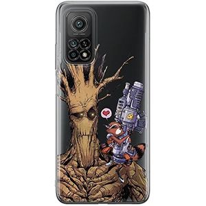 ERT GROUP mobiel telefoonhoesje voor Xiaomi Redmi Note 11 Pro 5G/11 Pro 4G origineel en officieel erkend Marvel patroon Guardians of the Galaxy 001, gedeeltelijk bedrukt
