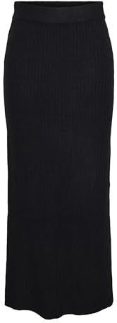 PIECES - PCTULLE - Gebreide Rok - Zwart