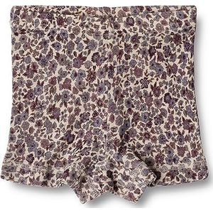 Wheat Unisex Baselayer-broek voor kinderen, 1493 Purple Flowers, 98/3Y