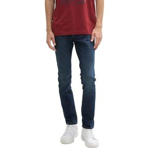 TOM TAILOR Josh Regular Slim jeans met stretch voor heren, 10127 - Tinted Blue Denim, 33W / 32L