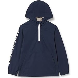 JACK & JONES JUNIOR Jorluke Anorak Jnr Herenjas, Marineblauwe blazer/detail: print, 152