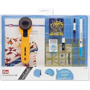 Prym Patchwork & Quilten Starter Set (inch schaal), Blauw, GB