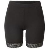 PIECES Pckiki Lace Noos Shorts voor dames, zwart, S