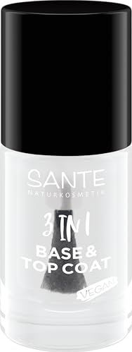 SANTE - 3-in-1 Basis- en Top Coat - Sneldrogend - 8 ml - Veganistisch