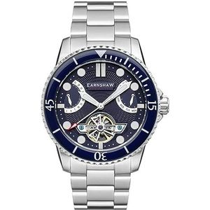 Earnshaw automatisch horloge ES-8134-22, zilver, armband