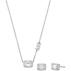 Michael Kors Women's Semi precious necklace and earring jewelry set