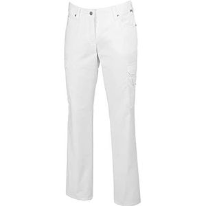 BP 1642-686 dames jeans gemengde stof met stretch wit, maat 36n
