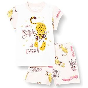 Chicco Pyjama met korte mouwen voor meisjes, roze, 5 jaar meisje