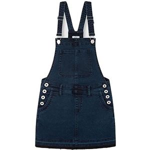 Pepe Jeans Kaia jurk voor meisjes, Zwart (oude denim), 10 Jaar