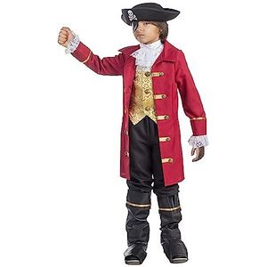 Dress Up America Boy's Elite Pirate Captain Kostuum