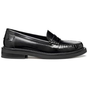 Geox - Serilda - Damesschoenen - 100% Leer - Hakhoogte 30 mm