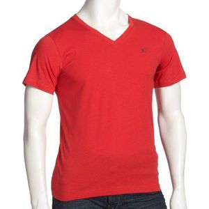 ESPRIT T-shirt single Jersey 1/2 mouw V-hals F31604 heren shirts/T-shirts