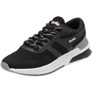 Gola Dames Atomics 2 hardloopschoen, zwart/thee roos, 3 UK, Zwarte Thee Roos, 36 EU