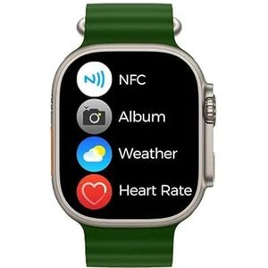 PRENDELUZ Groene smartwatch met touchscreen, intelligent menu, multifunctioneel