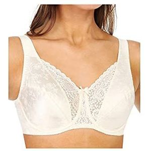 Playtex Women's Secrets Signature Floral Underwire Bra, Natuurlijke Beige, 95E