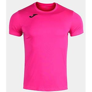 Record II T-shirt met korte mouwen Fluor Pink